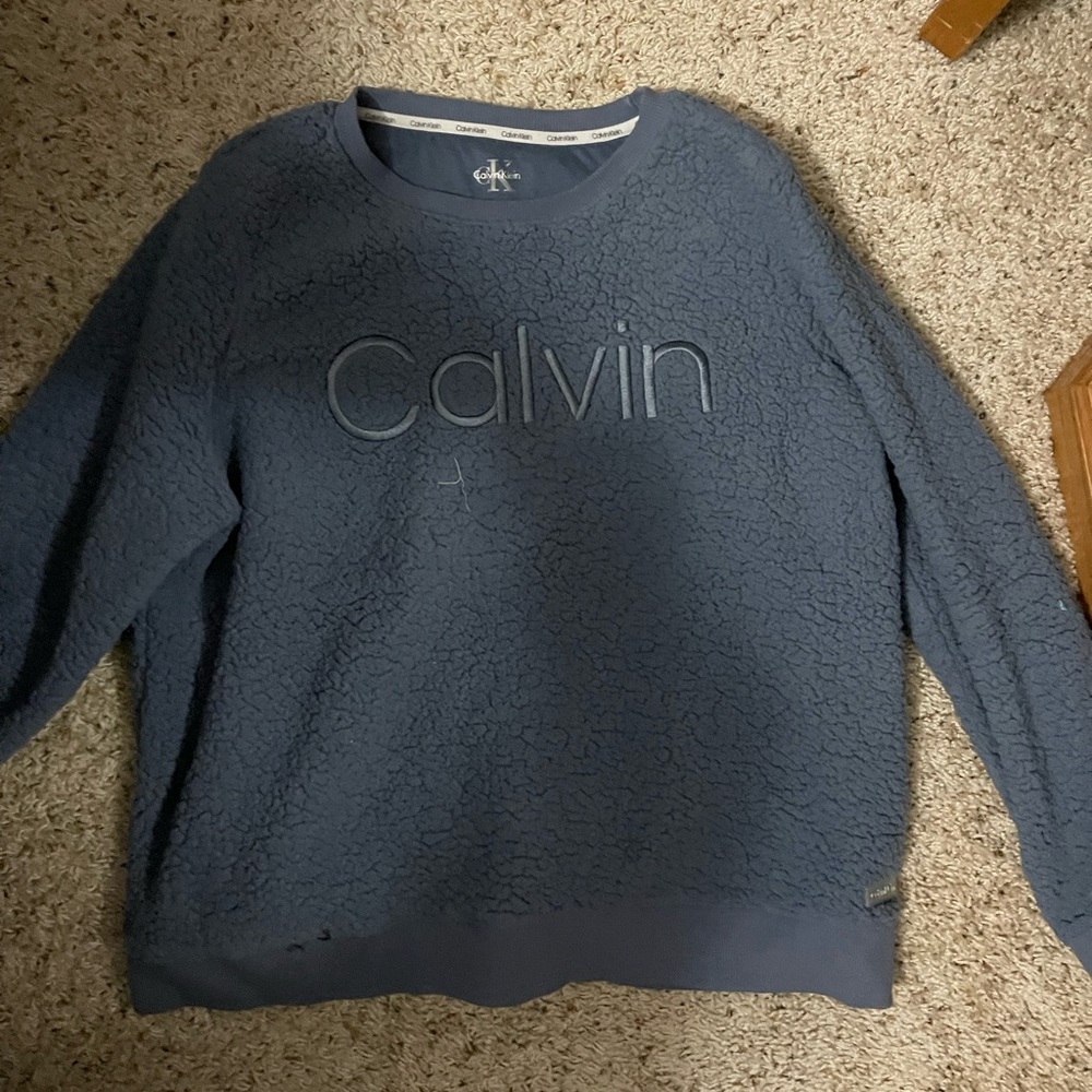 Calvin Klein Fuzzy Crewneck